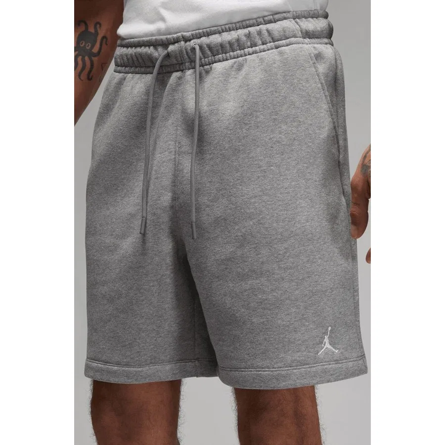 Шорты спортивные с флисом Jordan Brooklyn Fleece Nike, Серый