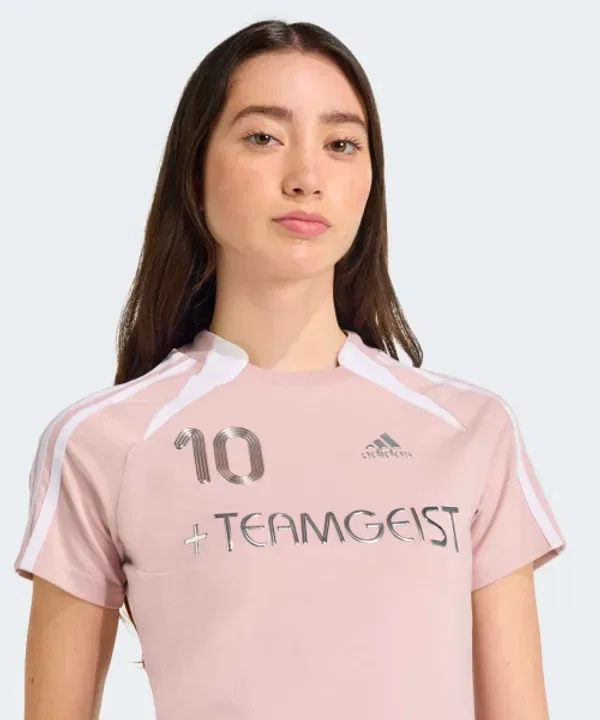 Футболка Teamgeist Tight, Adidas, New Rose — фото 3