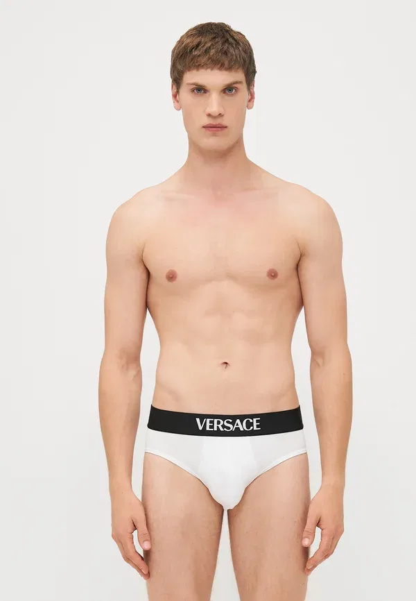 Комплект из 2 трусов Versace, белый/черный — фото 4