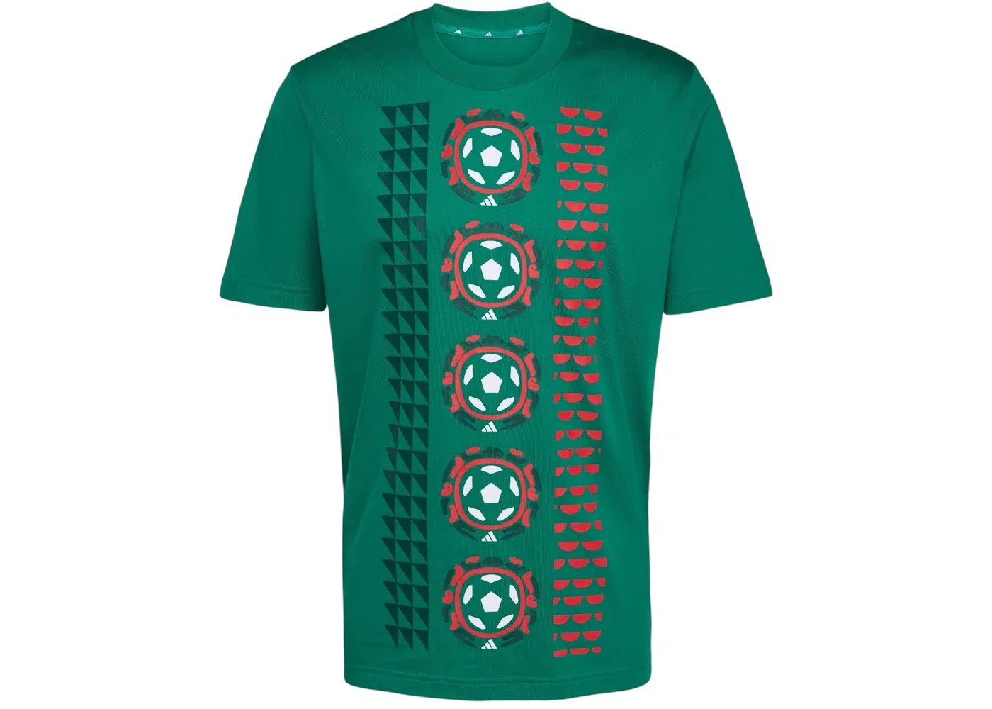 Мужская футболка с принтом Adidas Mexico DNA T-Shirt Adidas, Bold Green