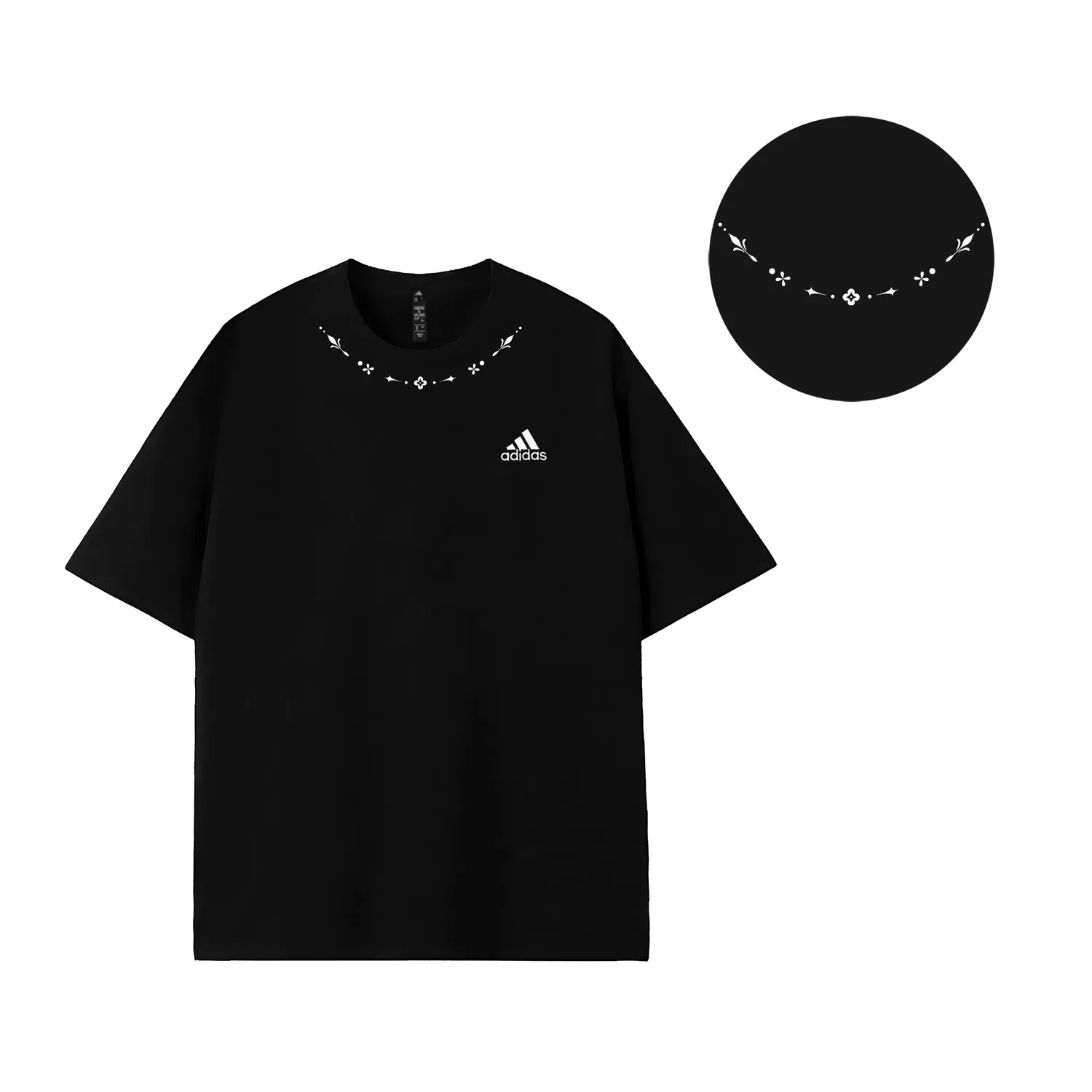 Футболка женская с принтом MUST HAVES Adidas, черный — фото 3