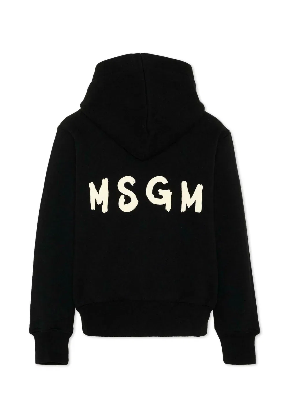 Толстовка унисекс Felpa на молнии Msgm, Black — фото 2