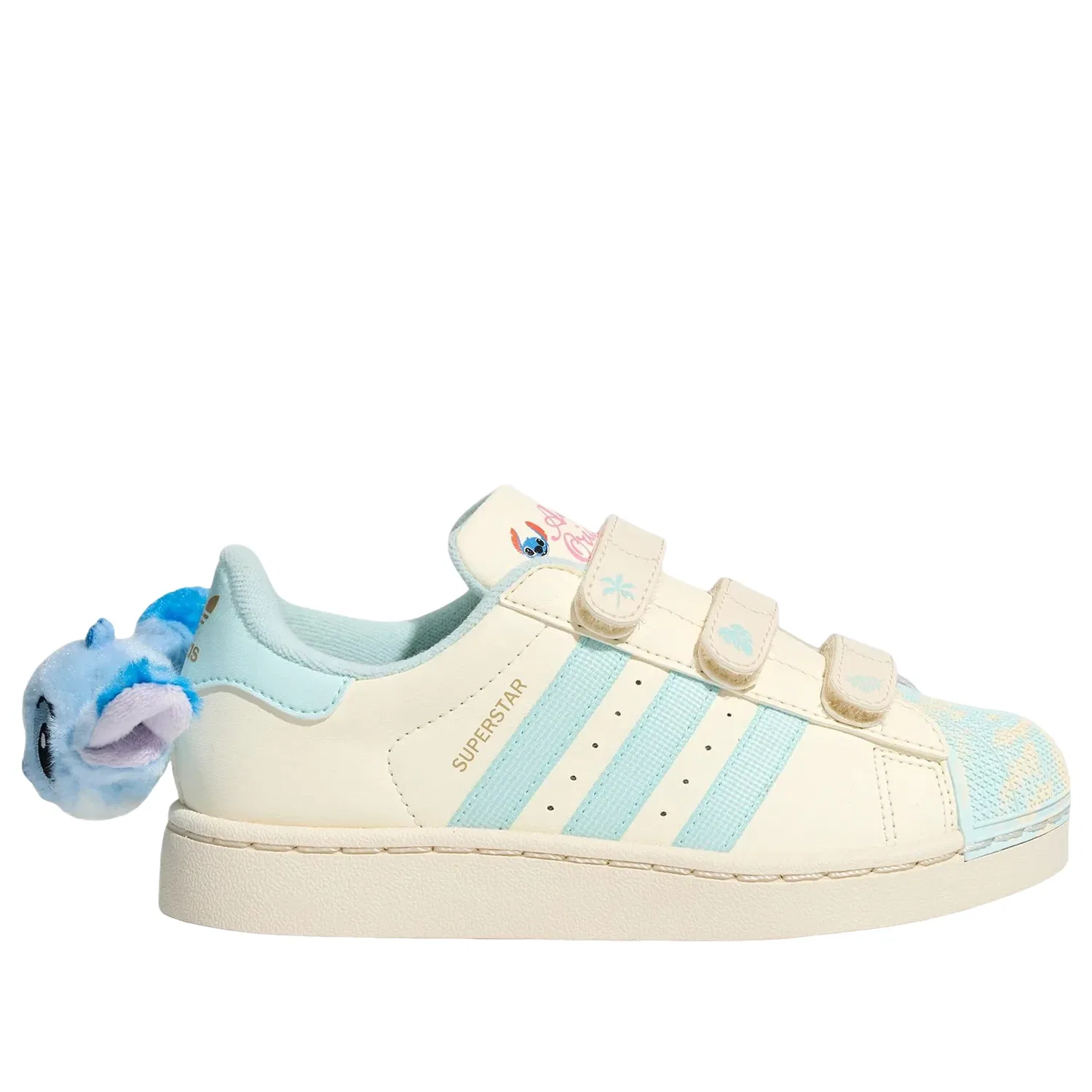 Детские кроссовки Adidas Superstar II GCA, белый — фото 2