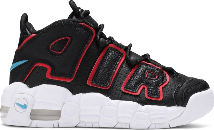

Кроссовки Nike Air More Uptempo GS 'Bred', черный