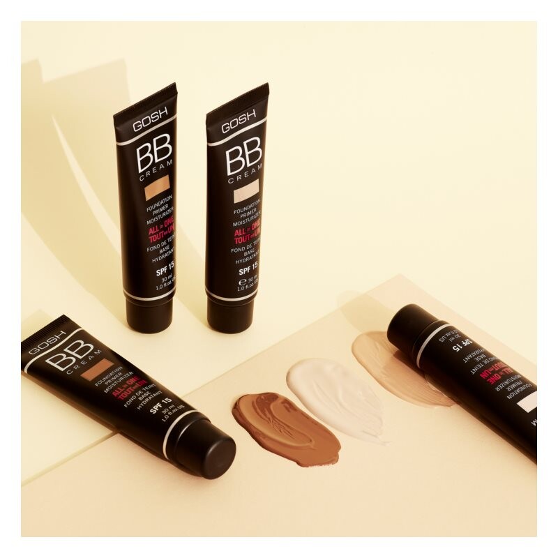 

Увлажняющий ВВ-крем SPF 15 Gosh BB, оттенок 002 Beige 30 мл
