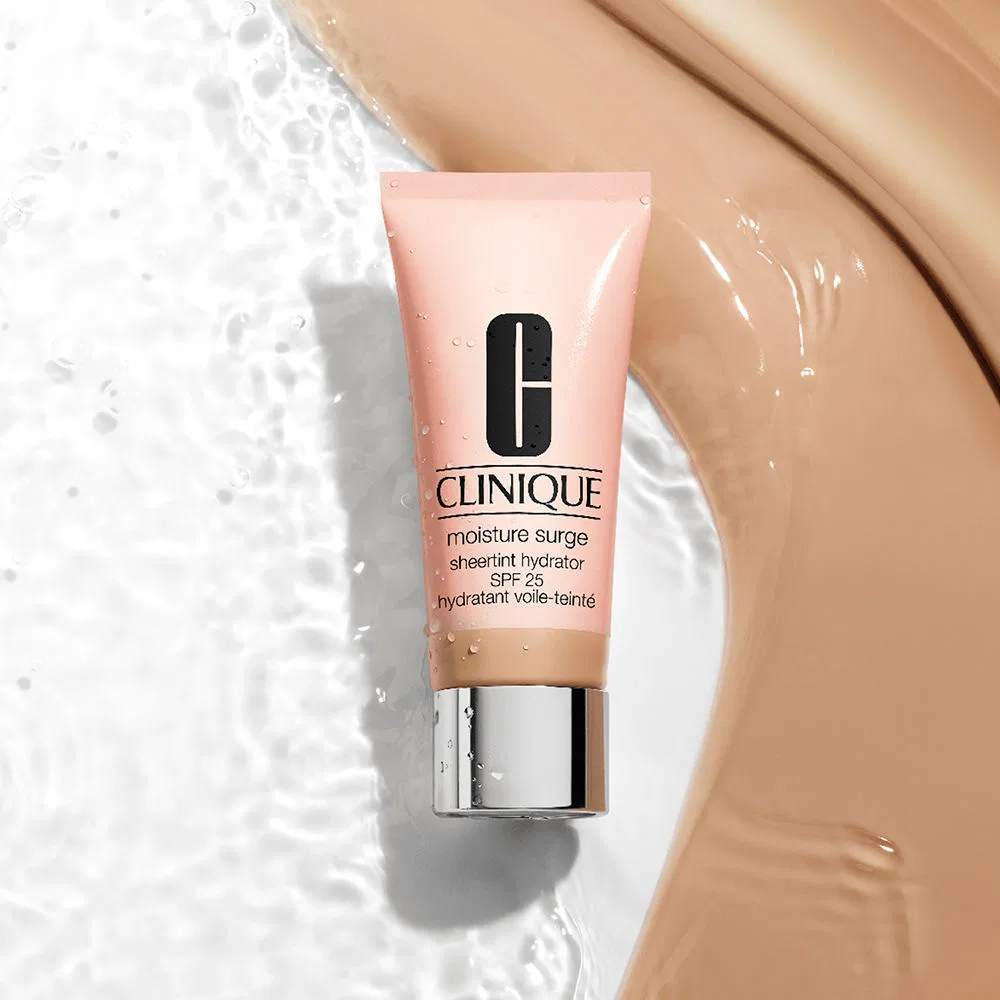 Увлажняющий тонирующий крем SPF 25 40 мл MOISTURE SURGE SPF 25 sheertint Clinique, 04 — фото 4