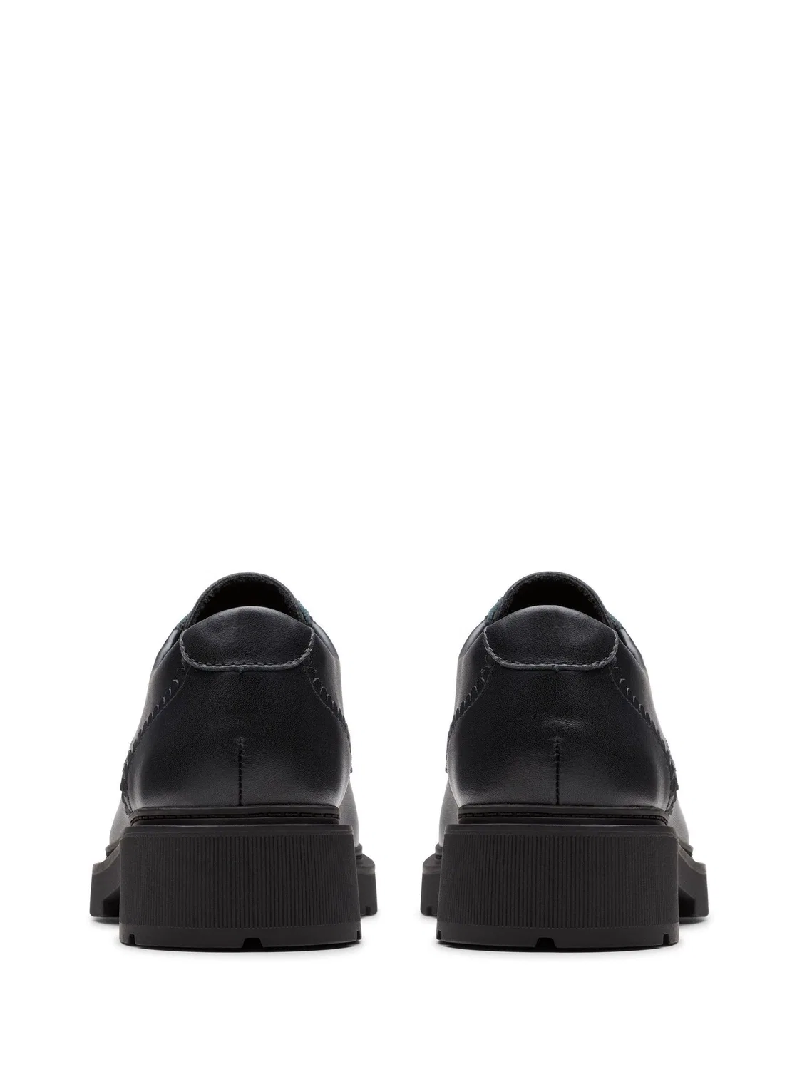 Туфли Clarks Eris Pure, черная кожа, для девочек — фото 4