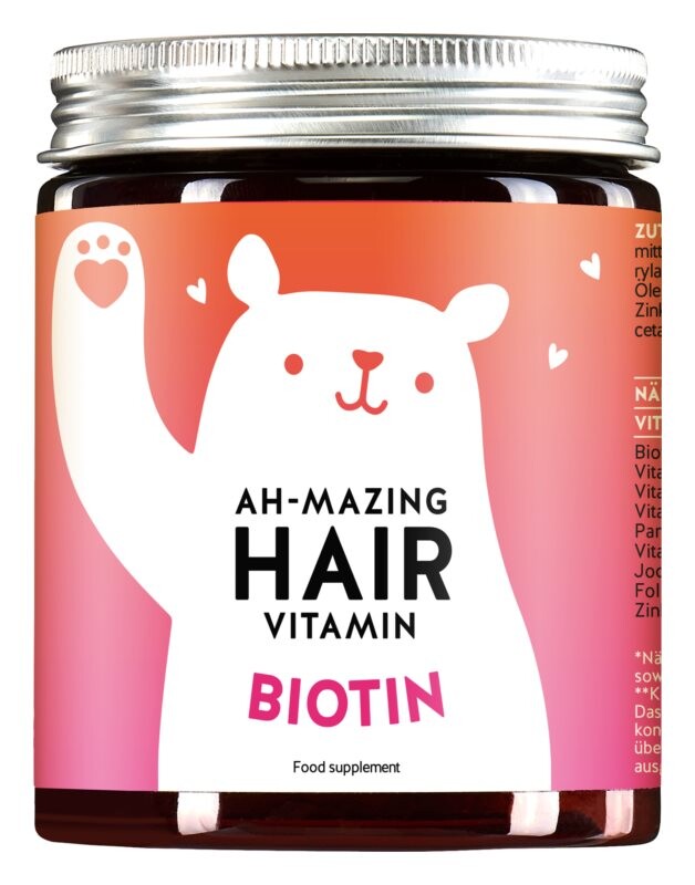 

Биологически активная добавка для здоровых и красивых волос Bears With Benefits AH-MAZING HAIR VITAMIN BIOTIN