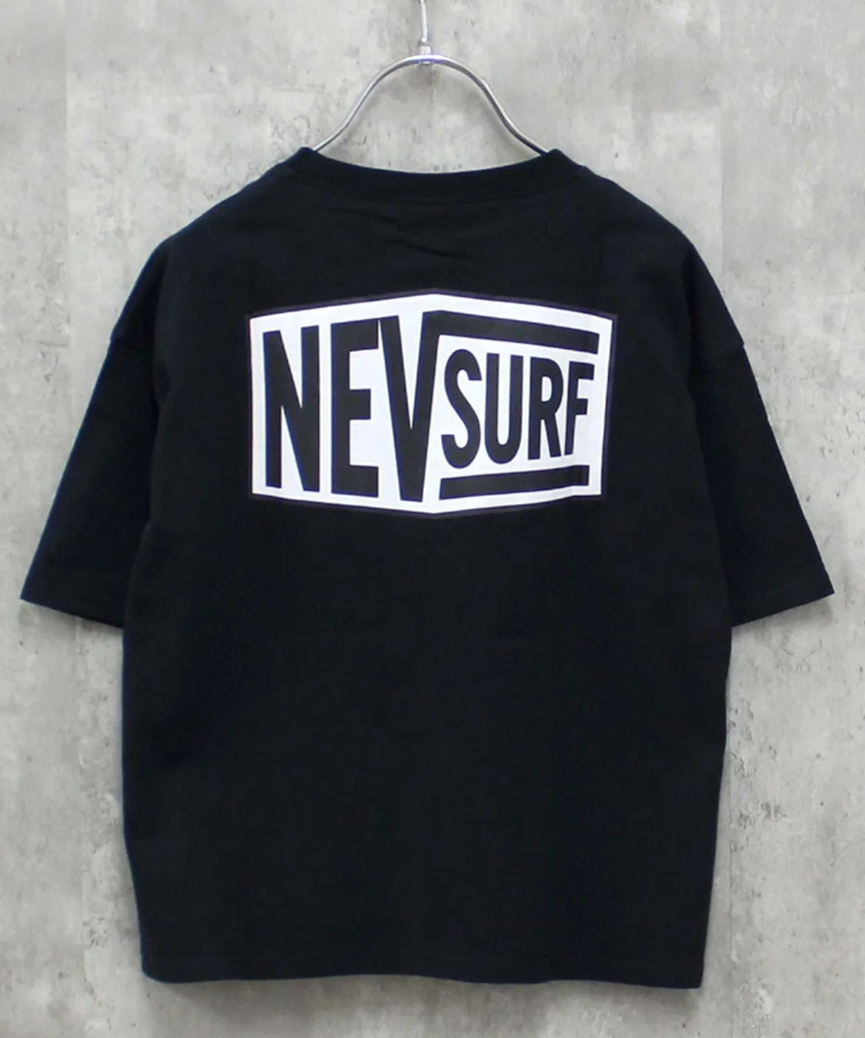 Детская футболка с коротким рукавом NEV BIG, Black
