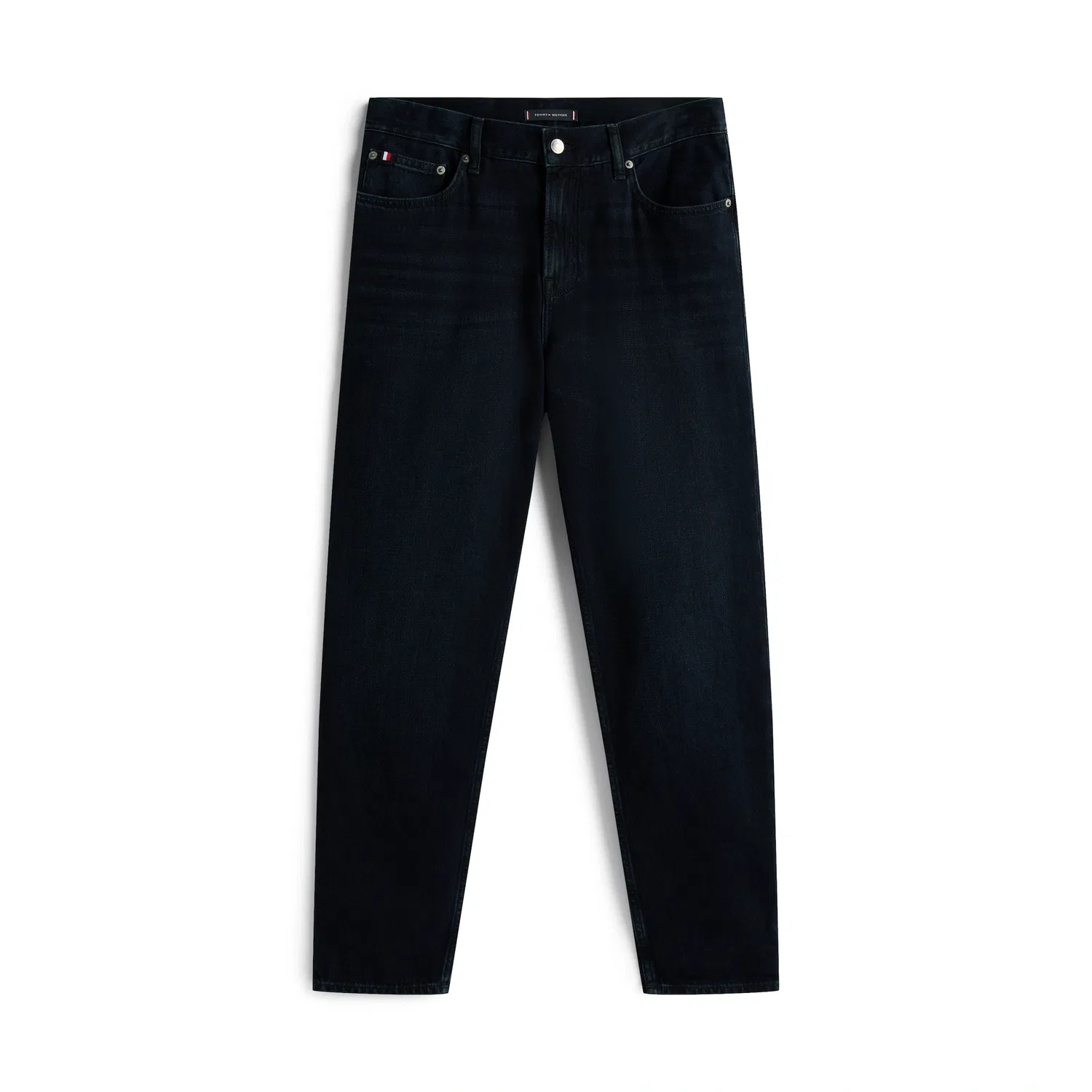 Мужские tapered-fit джинсы Regular Fit с децентной стиркой Tommy Hilfiger, Windum Blue Black — фото 4