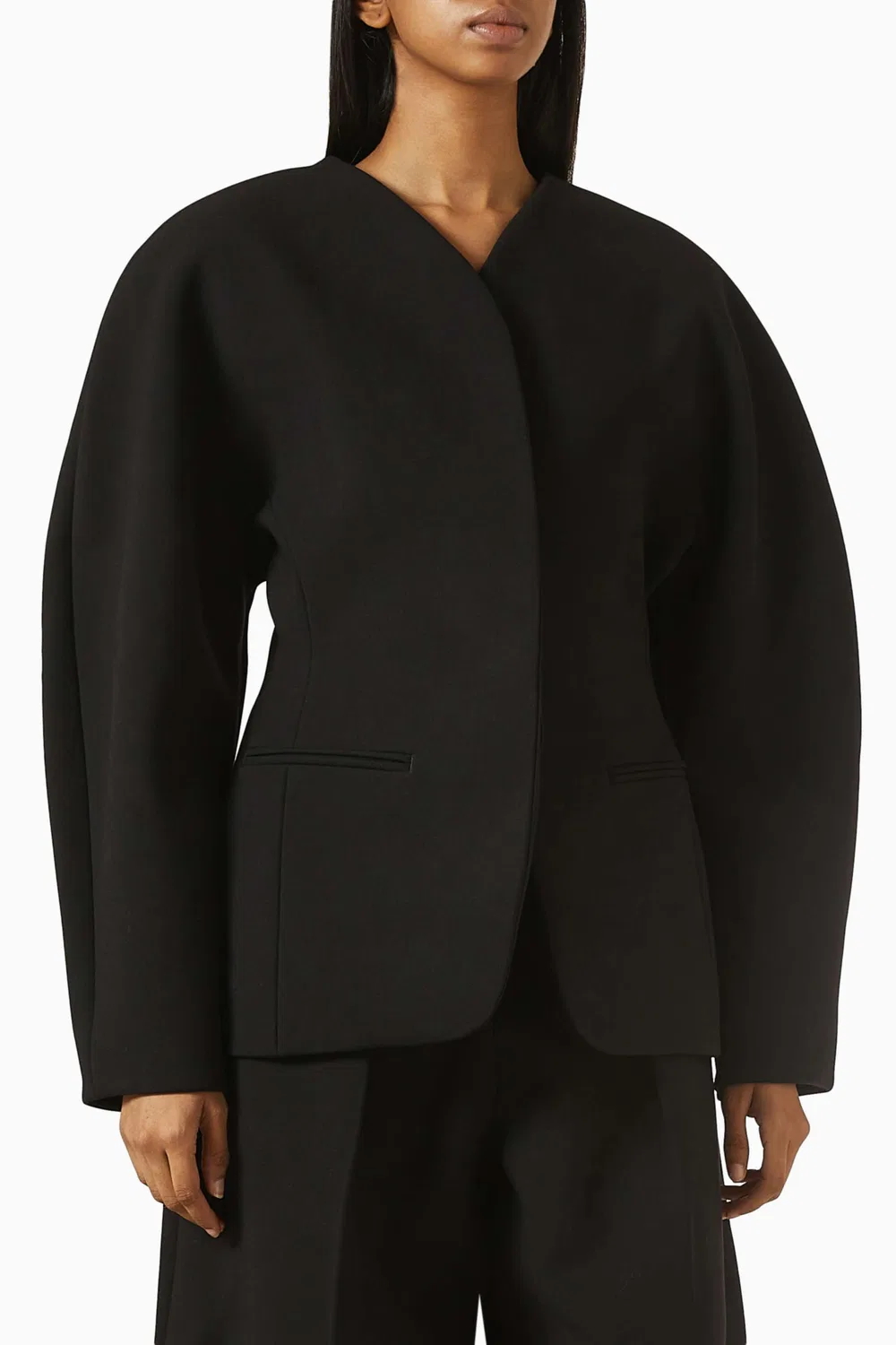 Жакет приталенный La Veste Ovalo Jacquemus