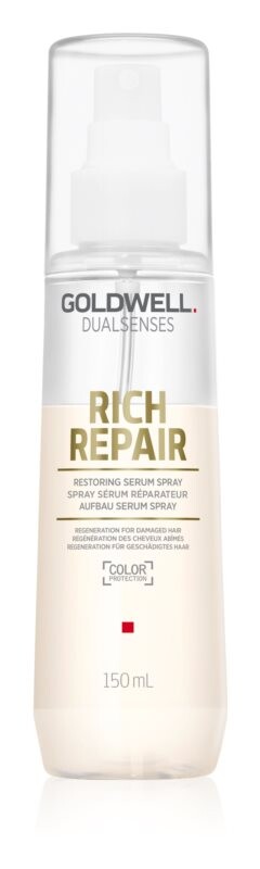 

Несмываемая сыворотка-спрей для поврежденных волос Goldwell Dualsenses Rich Repair