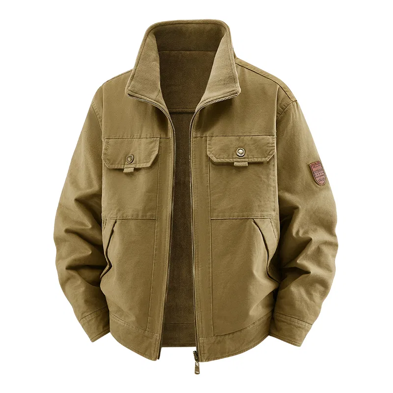 Детская куртка утепленная прямого кроя JEEP SPIRIT, Khaki