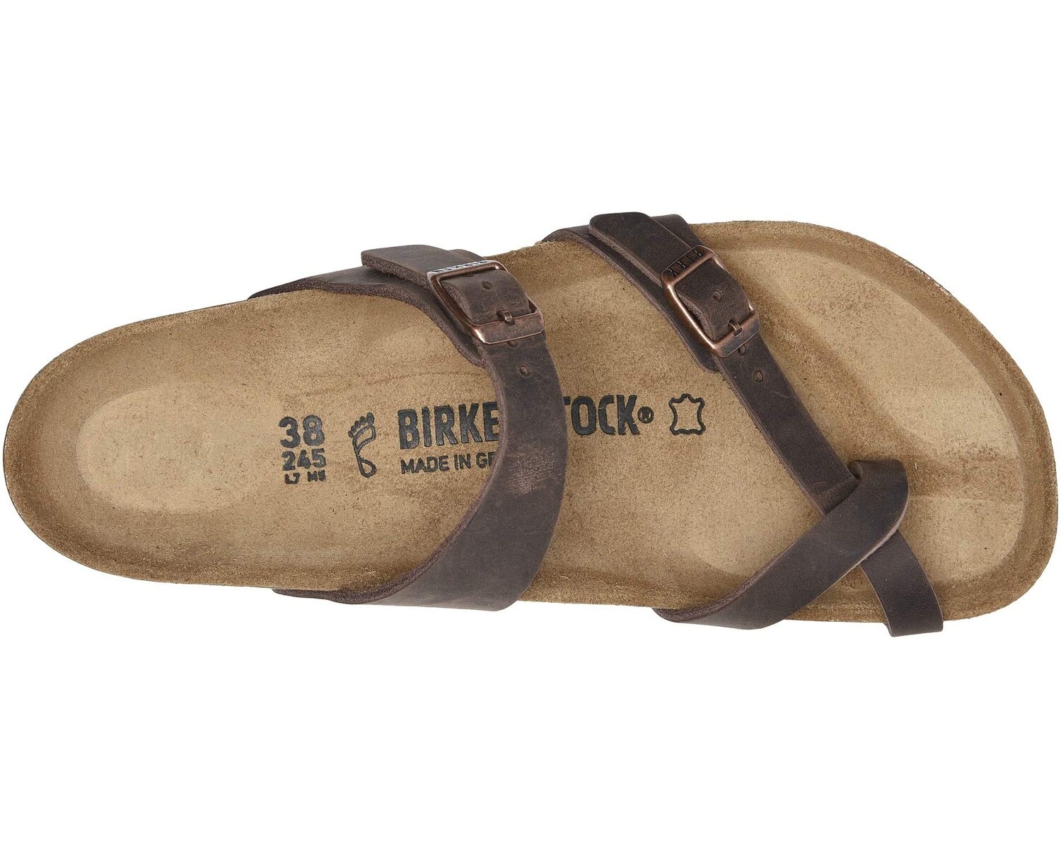 

Сандалии Mayari Oiled Leather Birkenstock, кожа