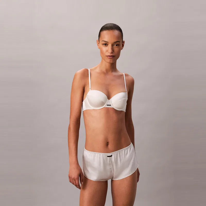 Женский бюстгальтер минималистичный Calvin Klein, Chalk White — фото 4