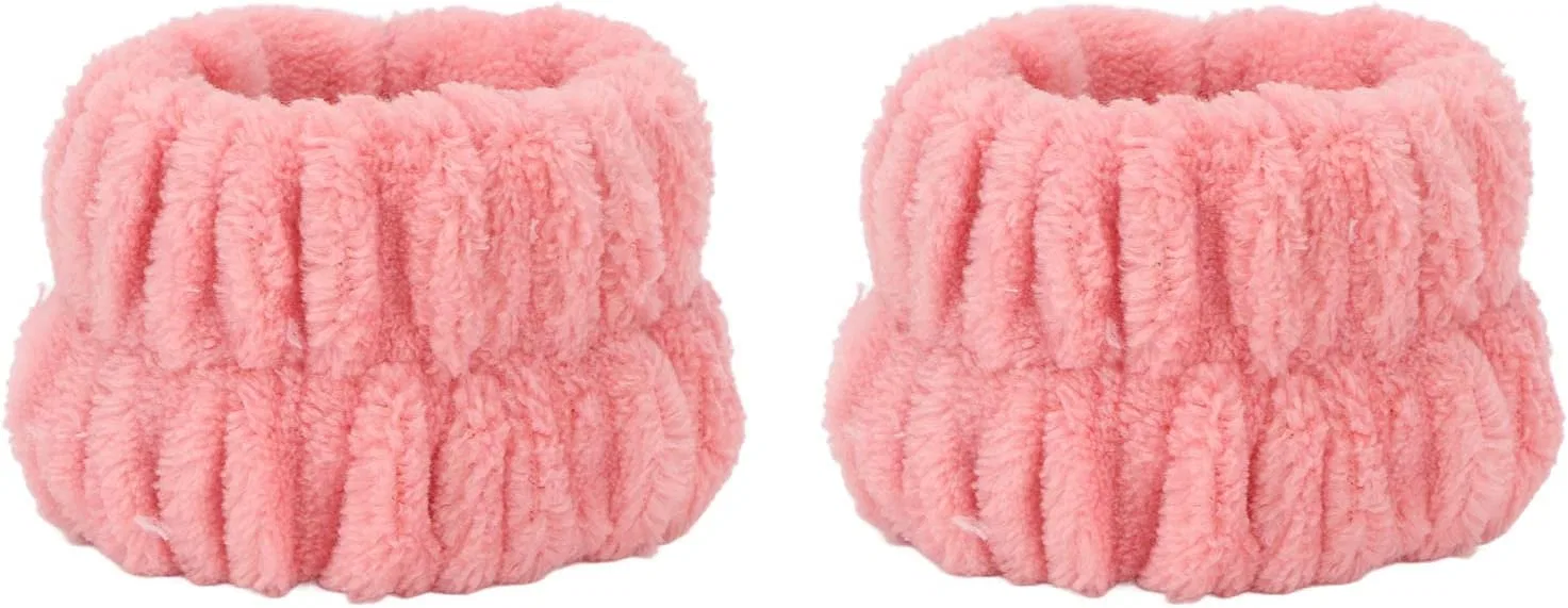 Повязка на запястье для умывания TITA-DONG, 1 пара, Pink