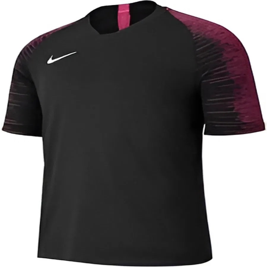 Футболка спортивная с длинным рукавом Nike AJ1018, Черно-розовый
