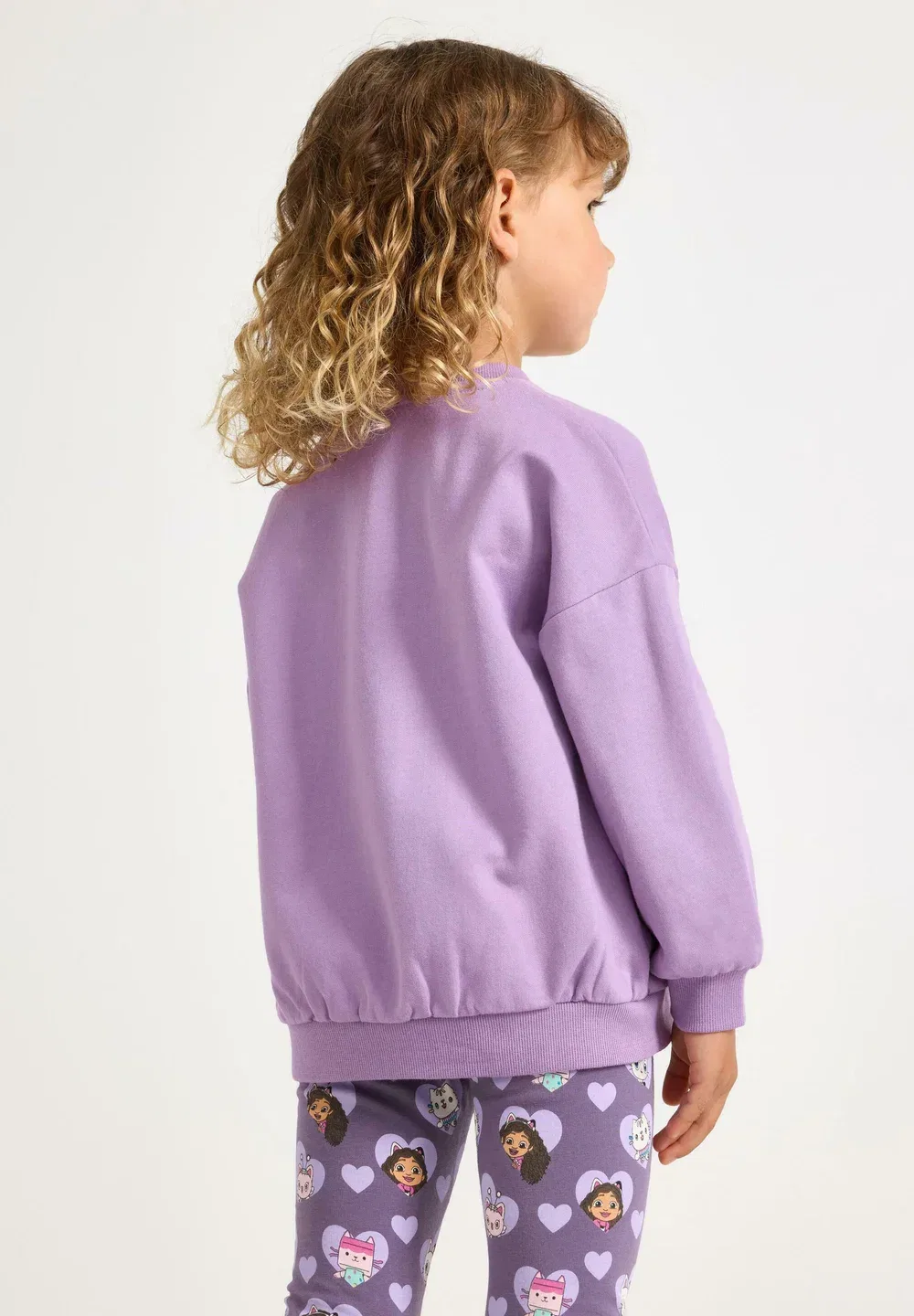 Толстовка с изображением кукольного домика Габби - толстовка Lindex, Lilac — фото 3