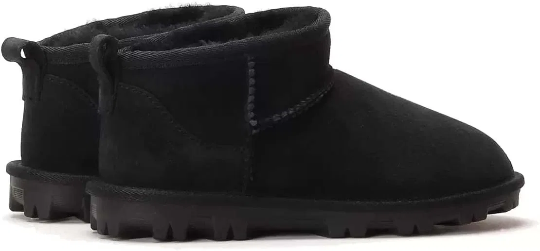 Детские сапоги из овчины для девочек Krikland Signature, Brown — фото 4
