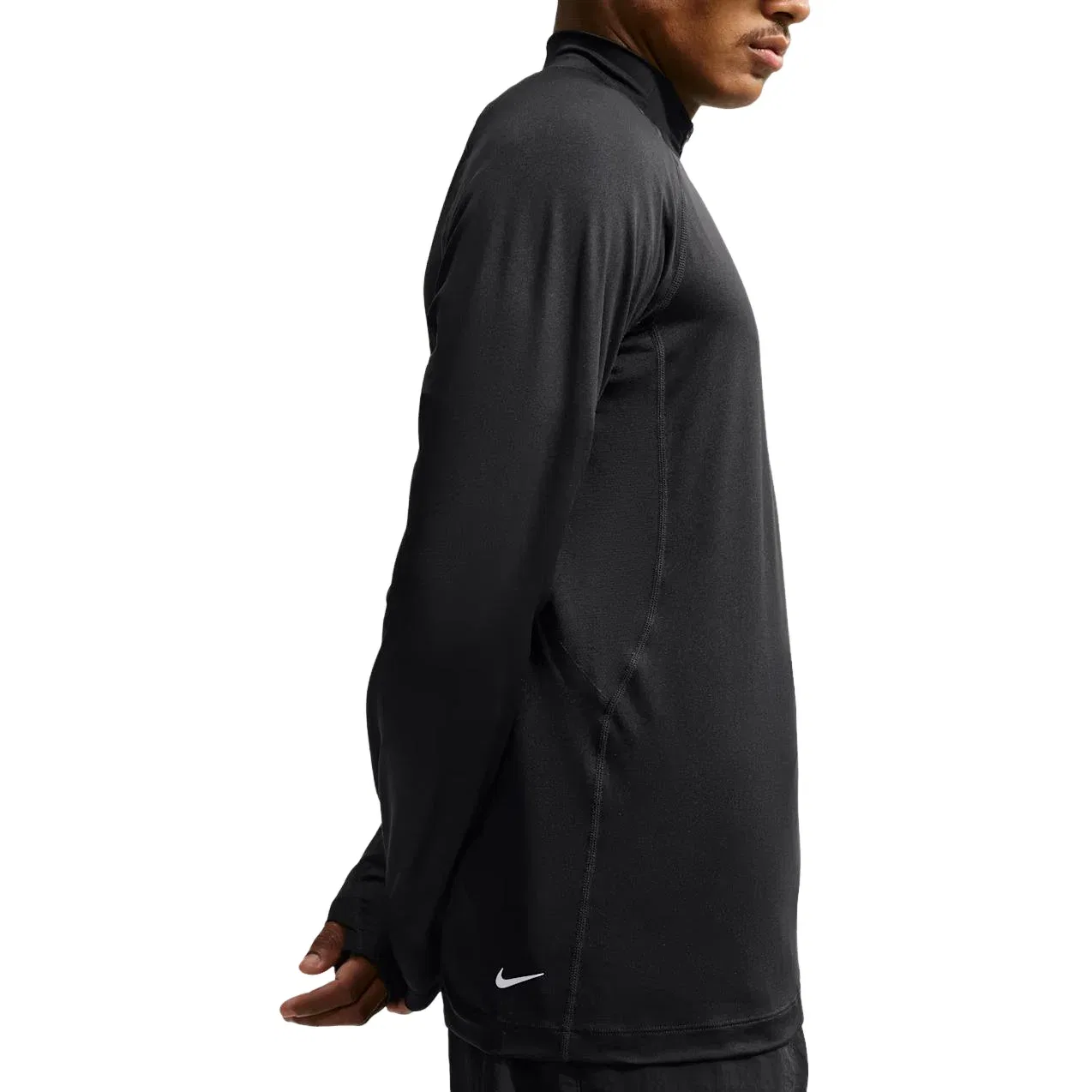 Мужская футболка с длинным рукавом Nike x ACG Wildsee Dri-FIT 1 4-Zip, черный — фото 4