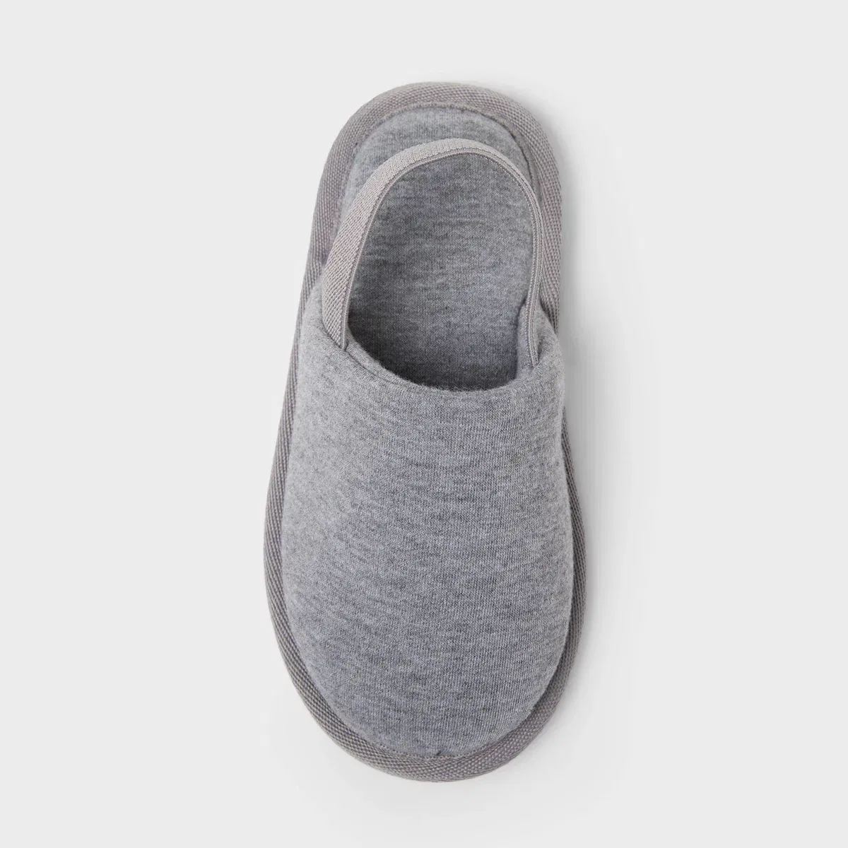 Детские тапочки для мальчиков с пяткой Jason Scuff Cat & Jack, Heather Gray — фото 3