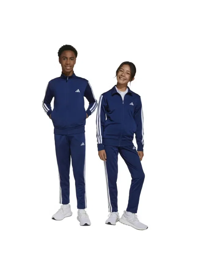 Спортивный костюм с длинным рукавом Essentials climacool Adidas, темно-синий