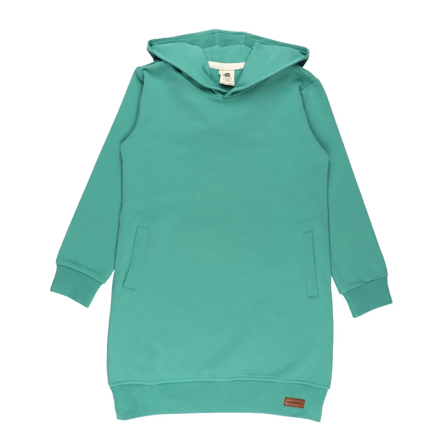 Платье из футера Green Spruce Walkiddy, зеленый