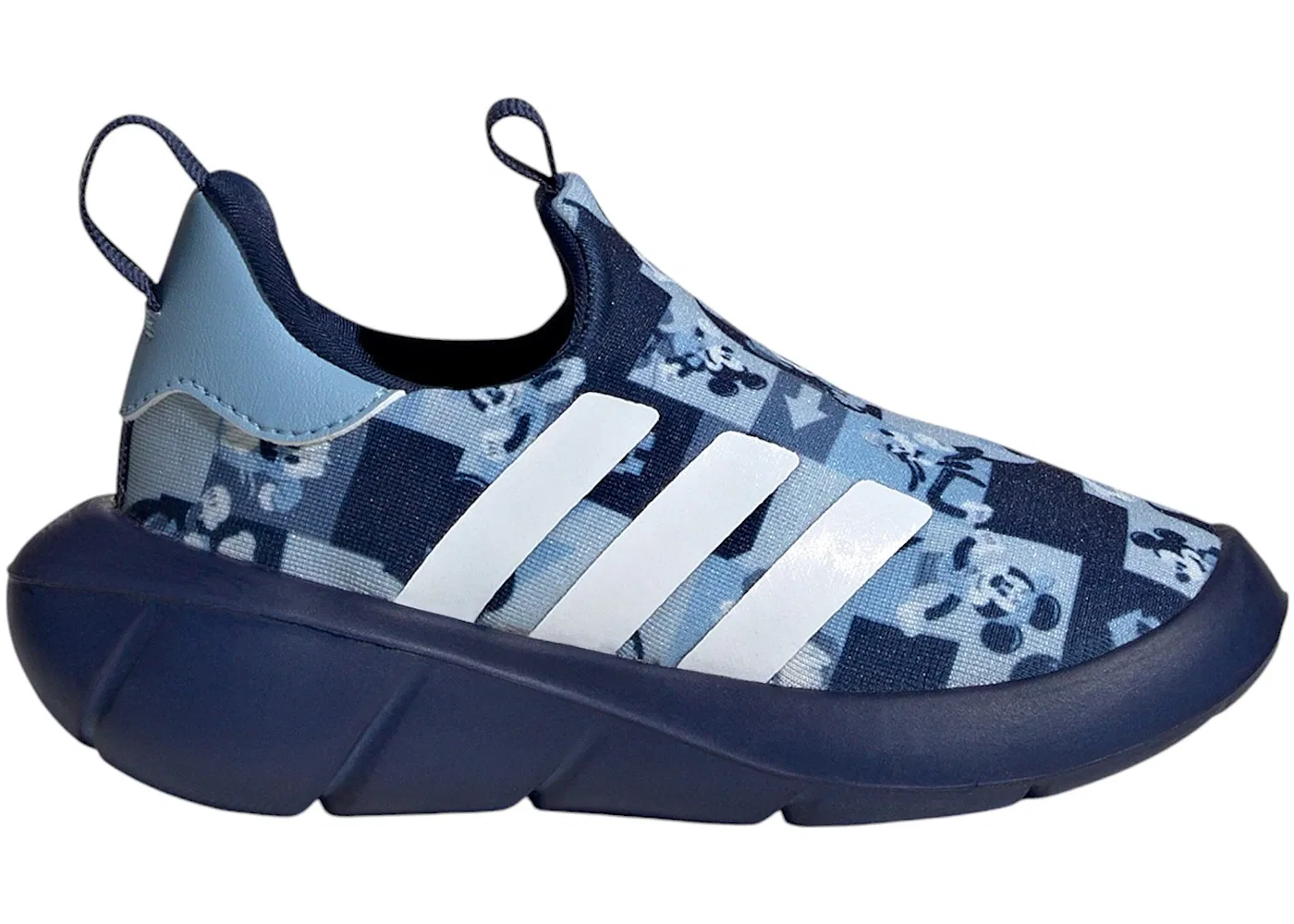 Детские кроссовки с принтом Mickey Mouse Adidas Monofit Trainer Adidas, Wonder Blue Cloud White Dark Blue