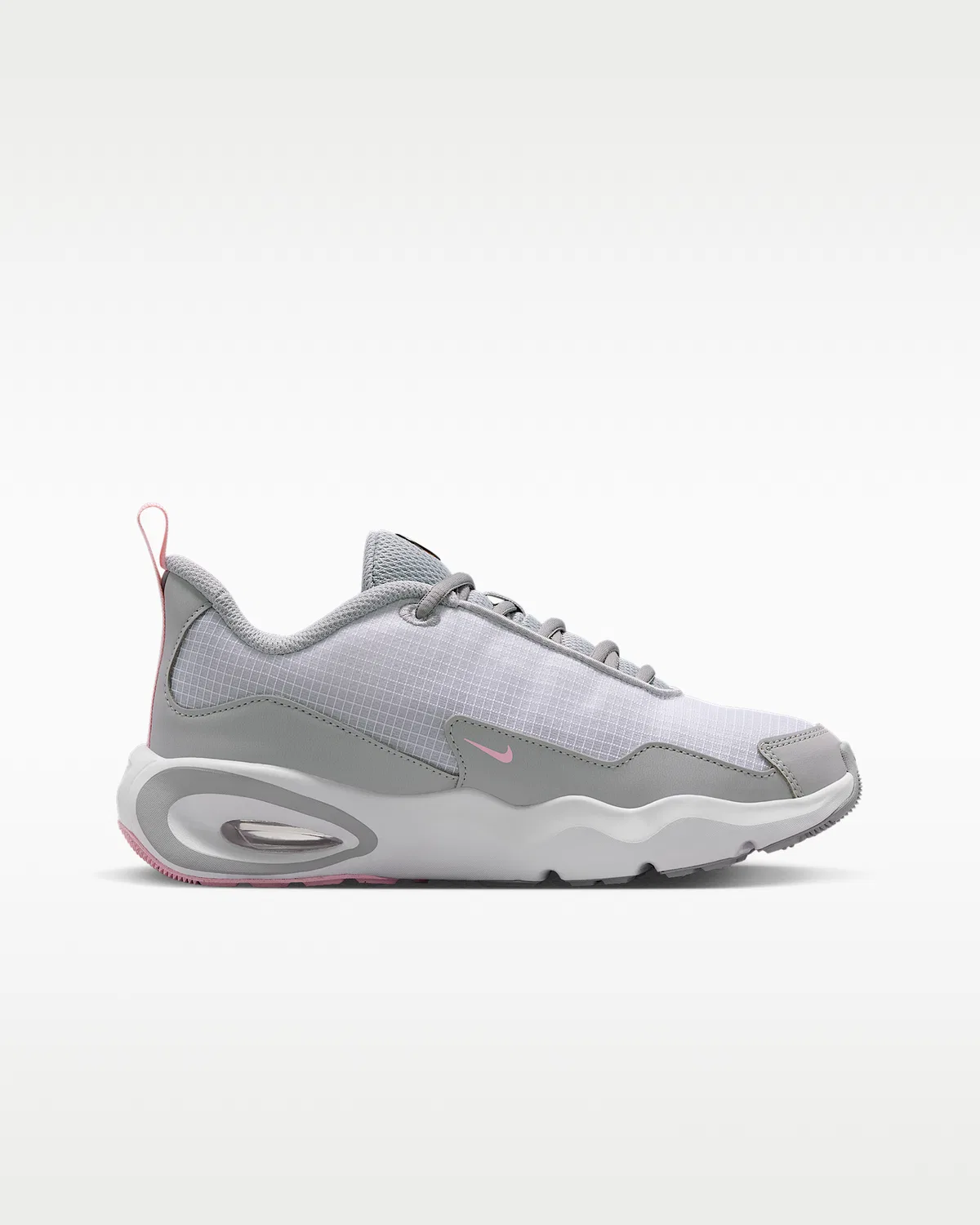 Кроссовки Nike Air Max Nova для детей старшего возраста, White/Wolf Grey/Pearl Pink/Medium Soft Pink — фото 3