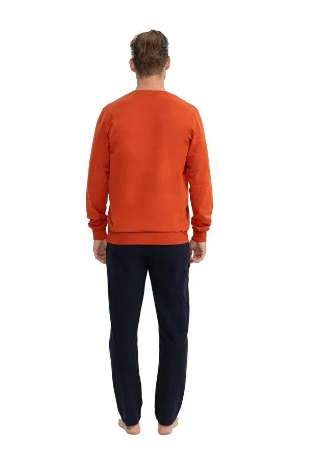 Мужской спортивный костюм с длинным рукавом U.S. Polo Assn., Orange — фото 3