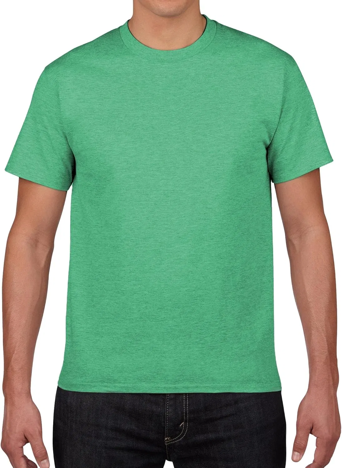 Мужская футболка с круглым вырезом Cotton, Green