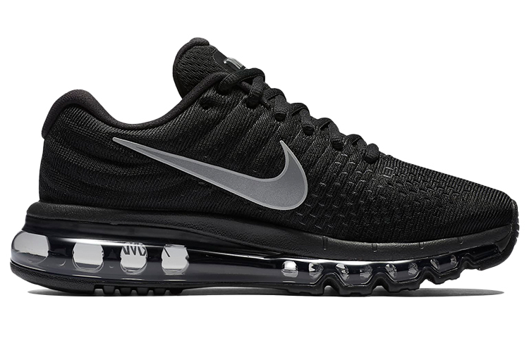 Кроссовки Nike Air Max 2017, черный/серый — фото 2
