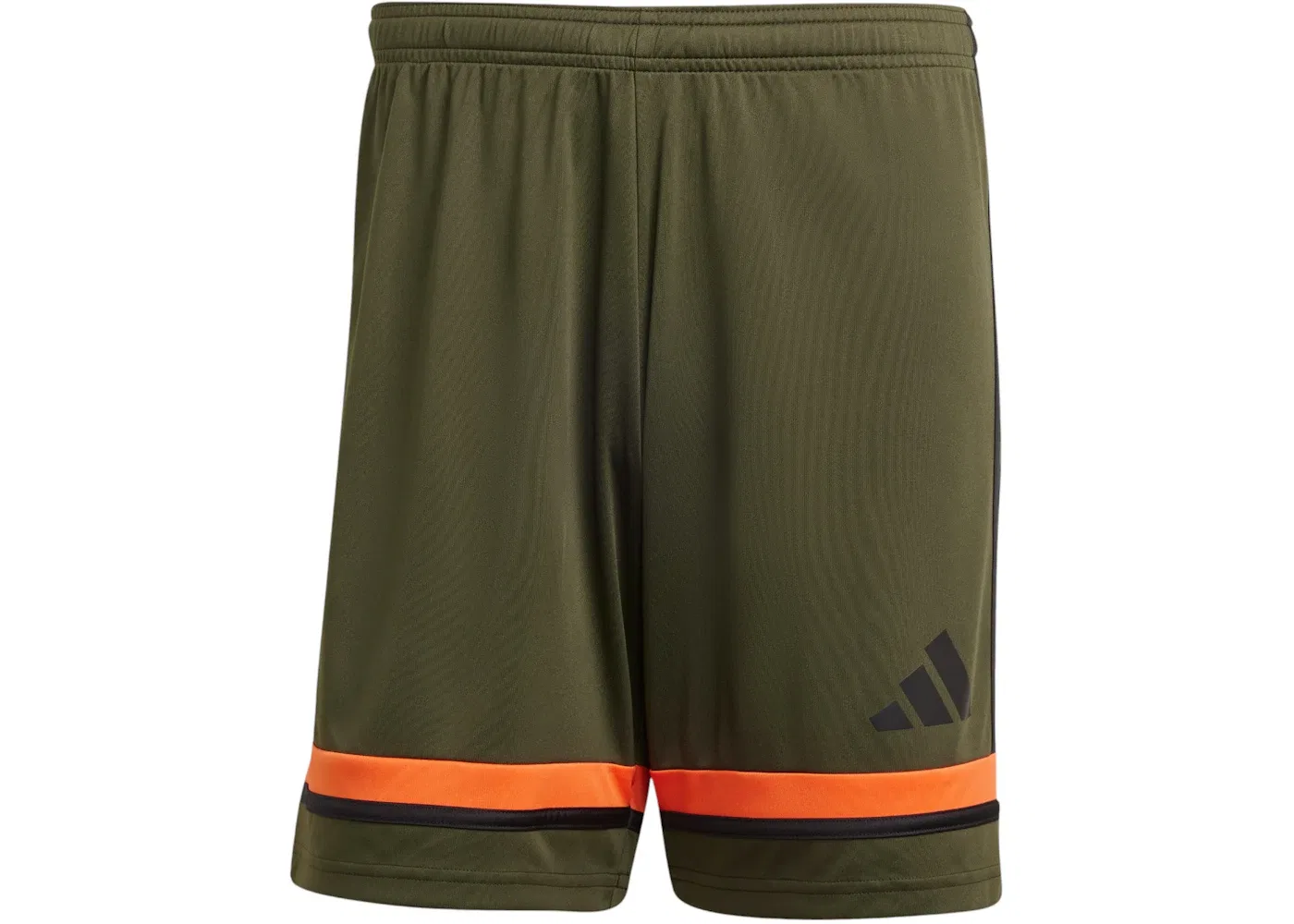 Мужские шорты с длиной до колена Adidas, Night Cargo/Black/Semi Impact Orange