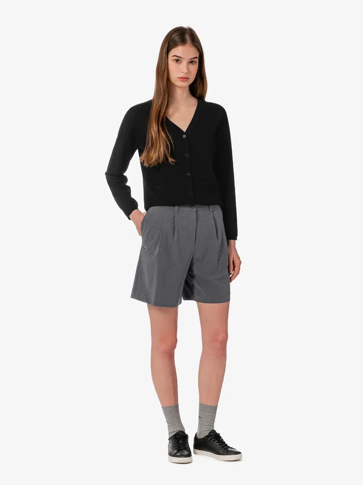 Шорты бермуды LACOSTE Grey — фото 4