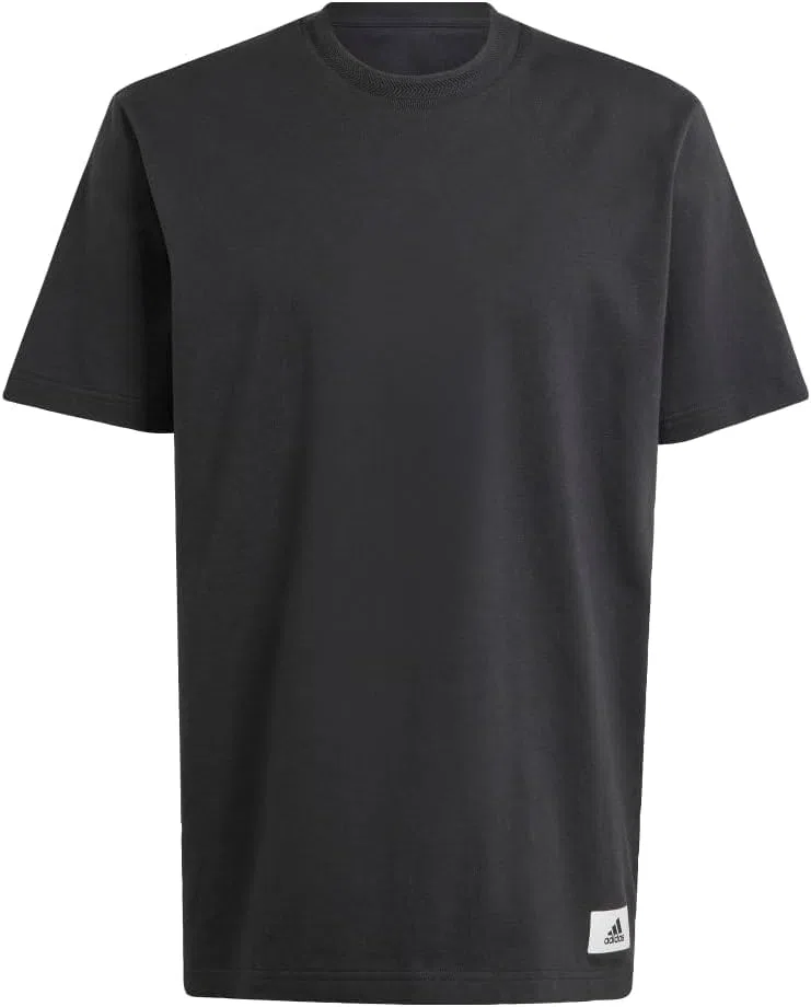 Мужская свободная футболка Lounge T-Shirt adidas, Black