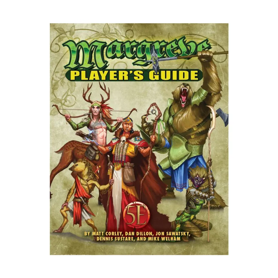 

Tales of the Old Margreve - Player's Guide, 5th Edition Dungeons & Dragons (Kobold Press), мягкая обложка