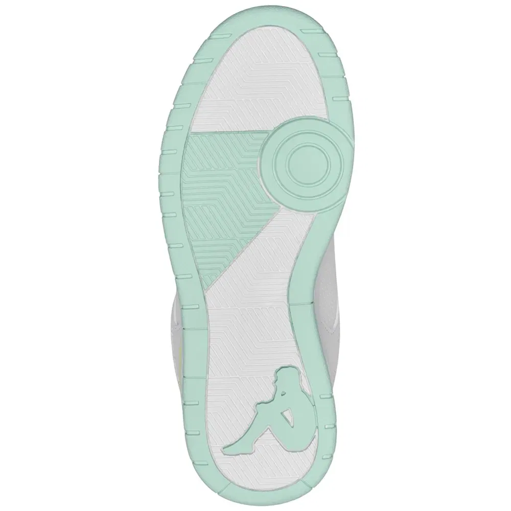 Детские кроссовки для девочек с липучкой Kappa Logo Manis 2.0, White — фото 4