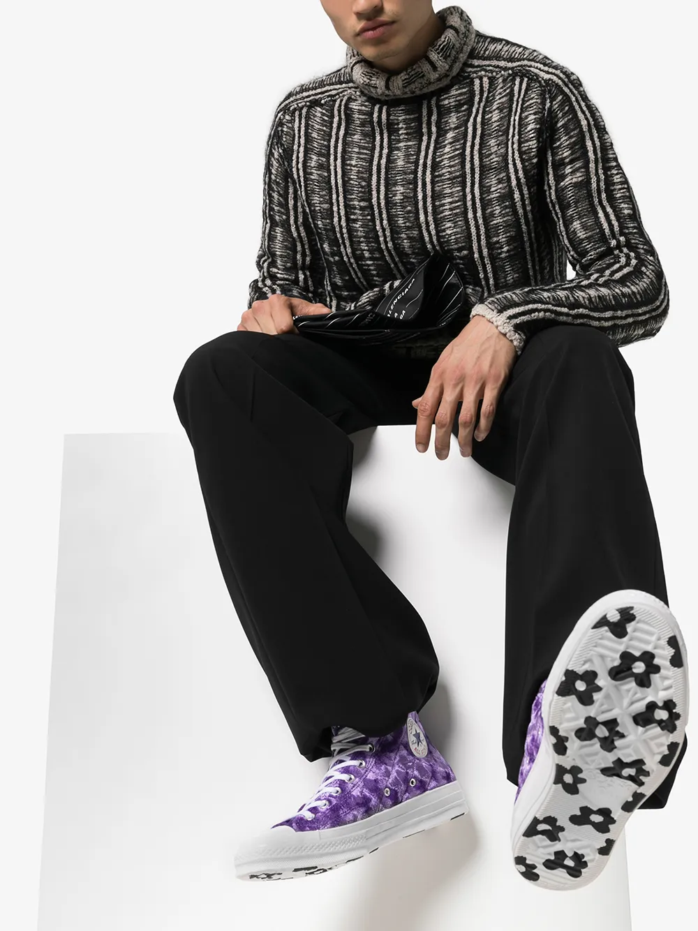 Кеды Chuck Taylor 70 из коллаборации с Golf le Fleur Converse, фиолетовый — фото 2