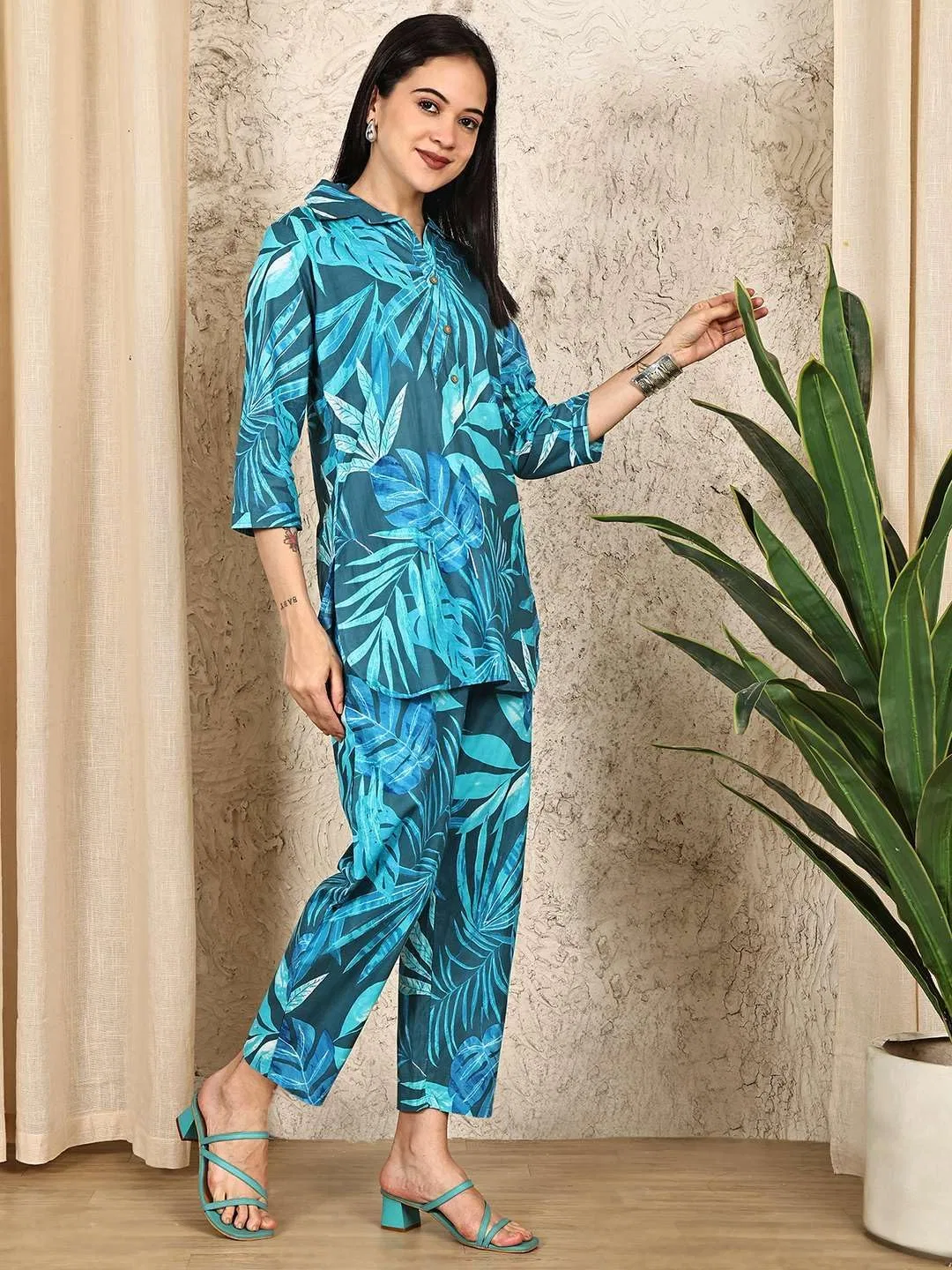 Женский костюм с принтом Rianshi craft, Multicolor — фото 4