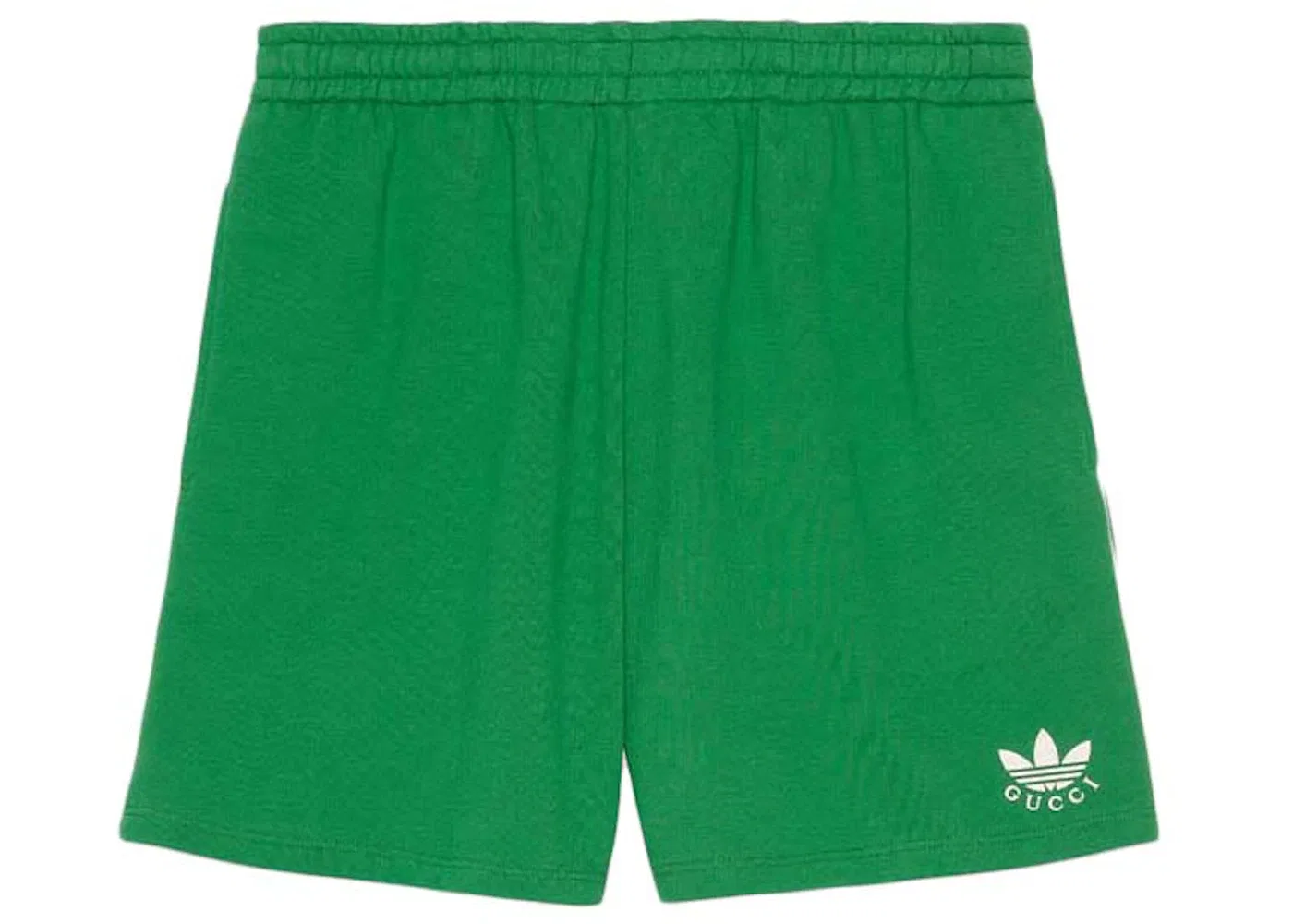 Мужские шорты из хлопка Gucci x Adidas Shorts, Green