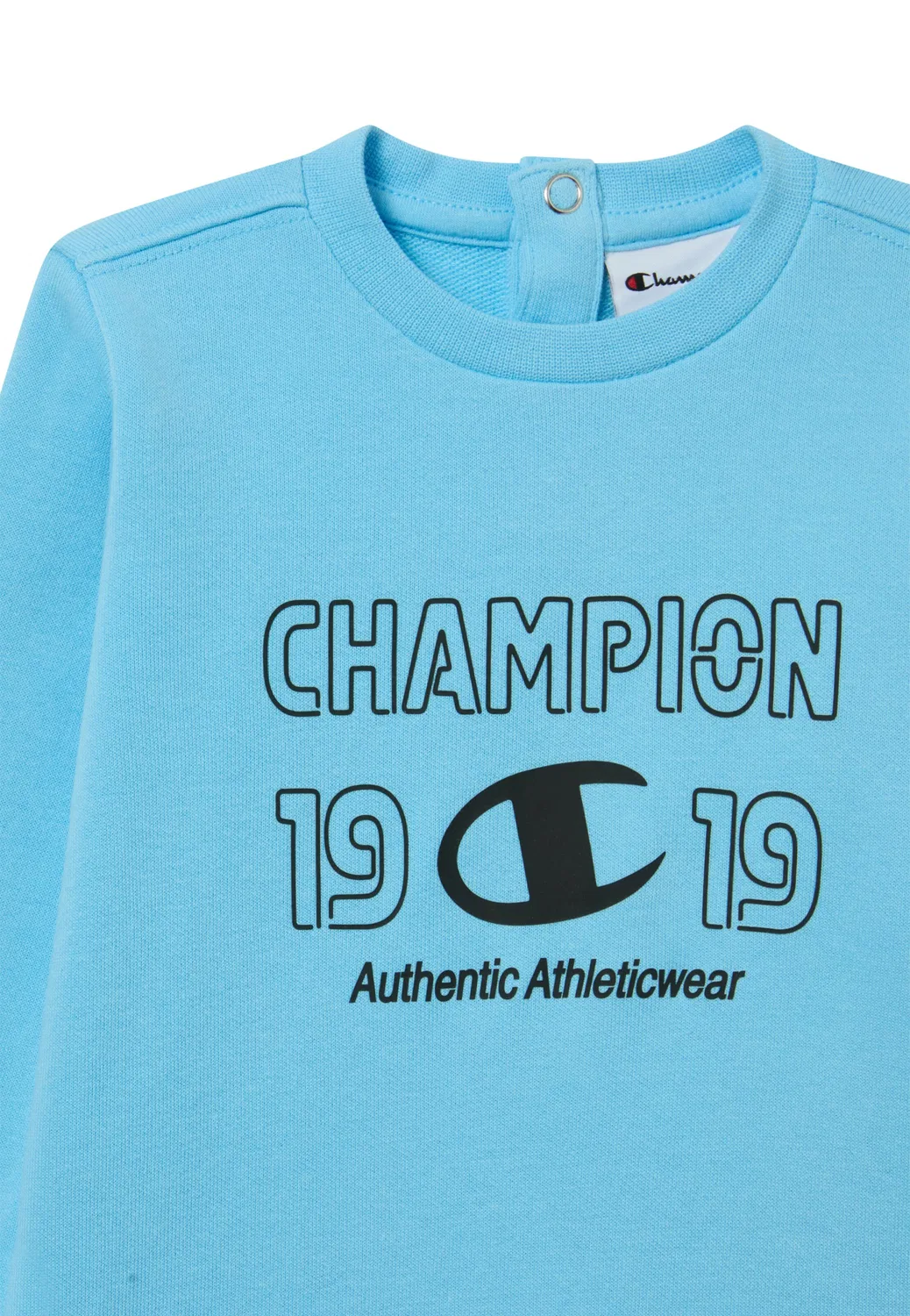 Спортивный костюм Champion темно-синего и небесно-голубого цвета — фото 3