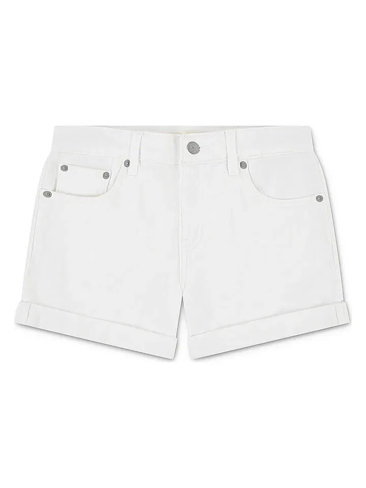 Шорты джинсовые с принтом Levi'S Kids, кремовый