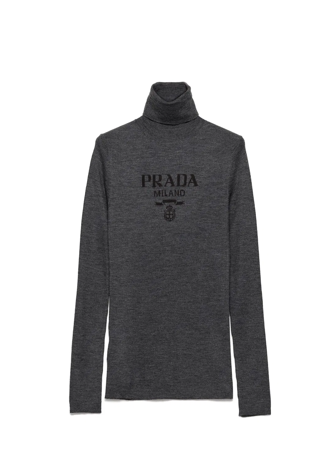 Водолазка Superfine Yün Prada, gri