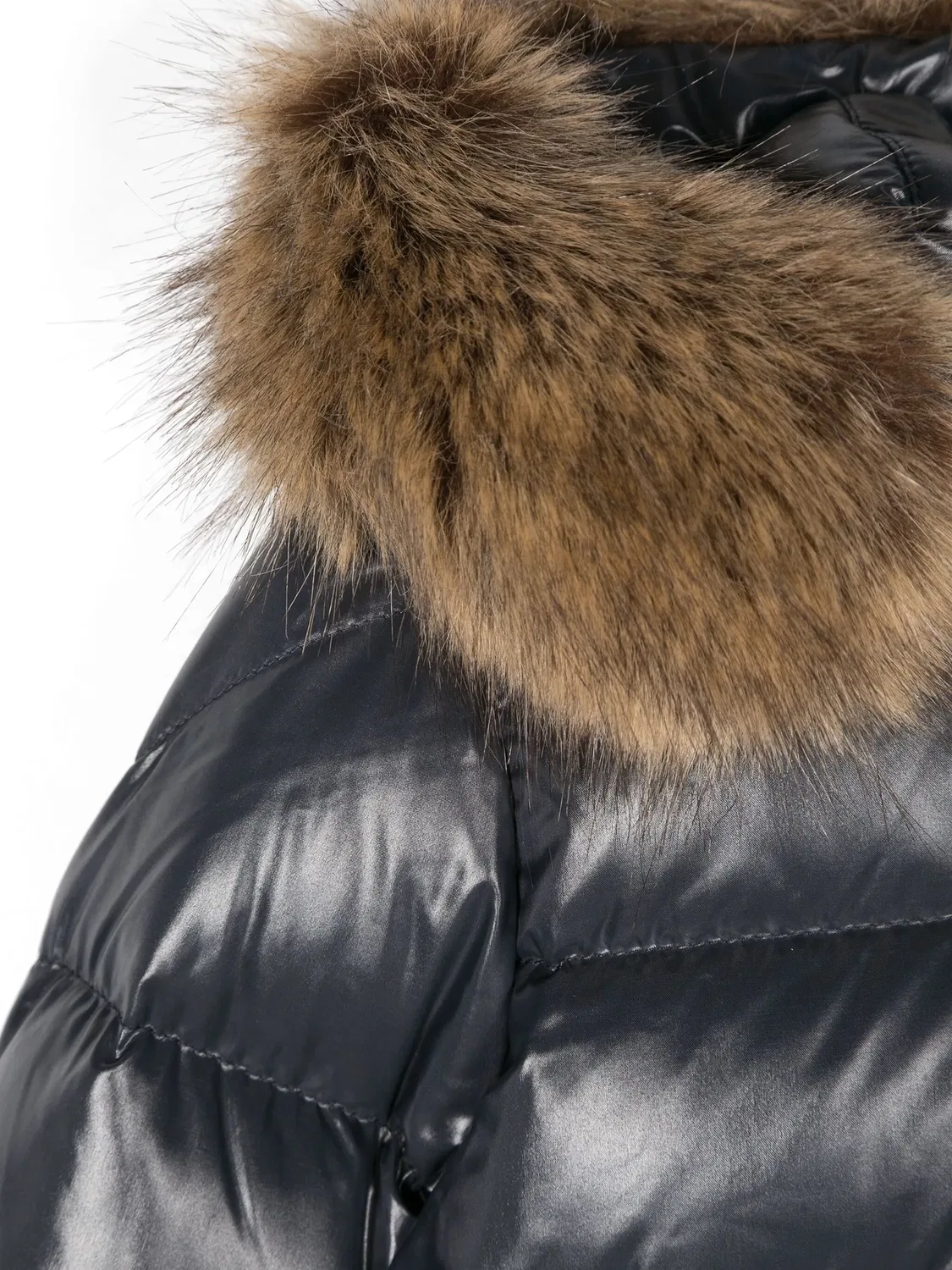 Пуховик Moncler K2F, темно-синий — фото 3