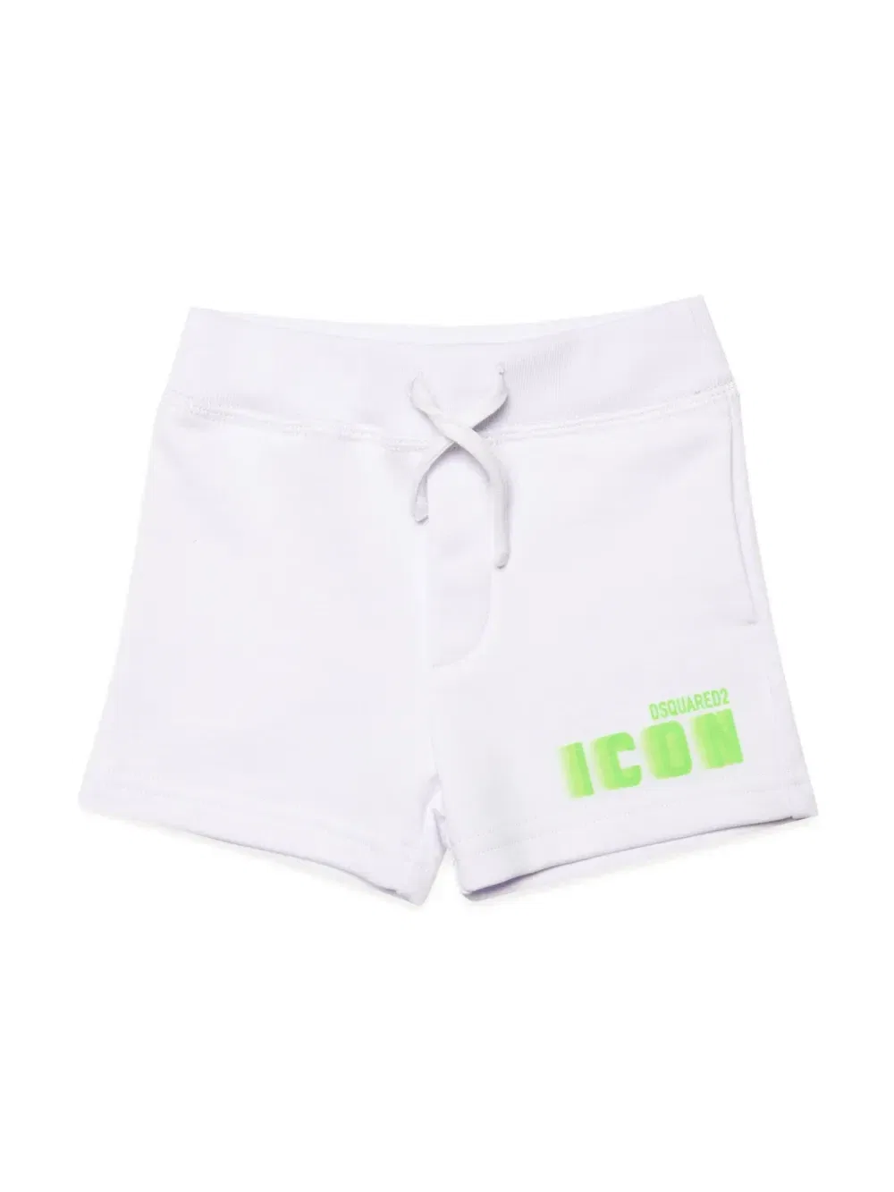 Шорты Icon с логотипом Dsquared2 Kids, белый