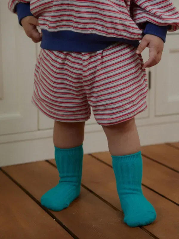 Шорты с полосками, Natural stripe shorts Avo, розовый