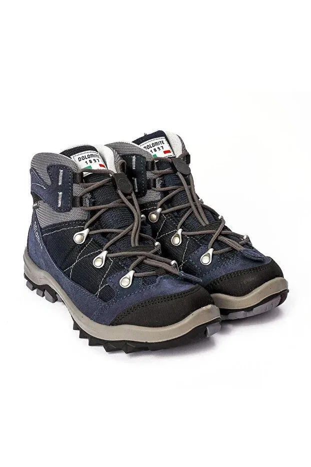 Детские ботинки для девочек с принтом Davos Dolomite, Navy Blue — фото 3