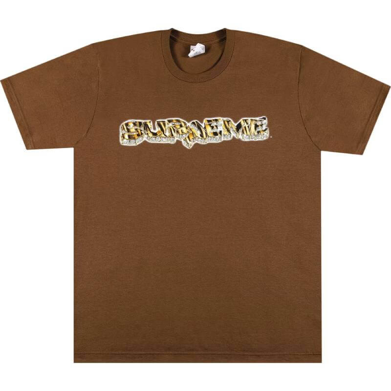 

Футболка Supreme Diamond, коричневый