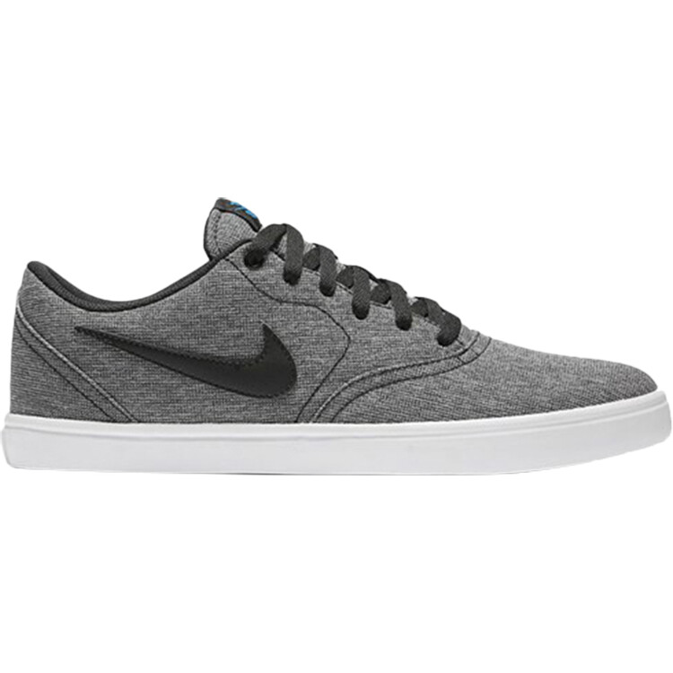 

Кроссовки Nike Check Solarsoft Canvas SB 'Black White', черный