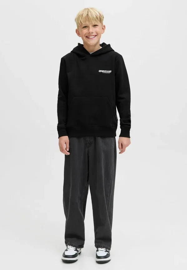 Худи Backprintet junior Jack & Jones Junior, черный